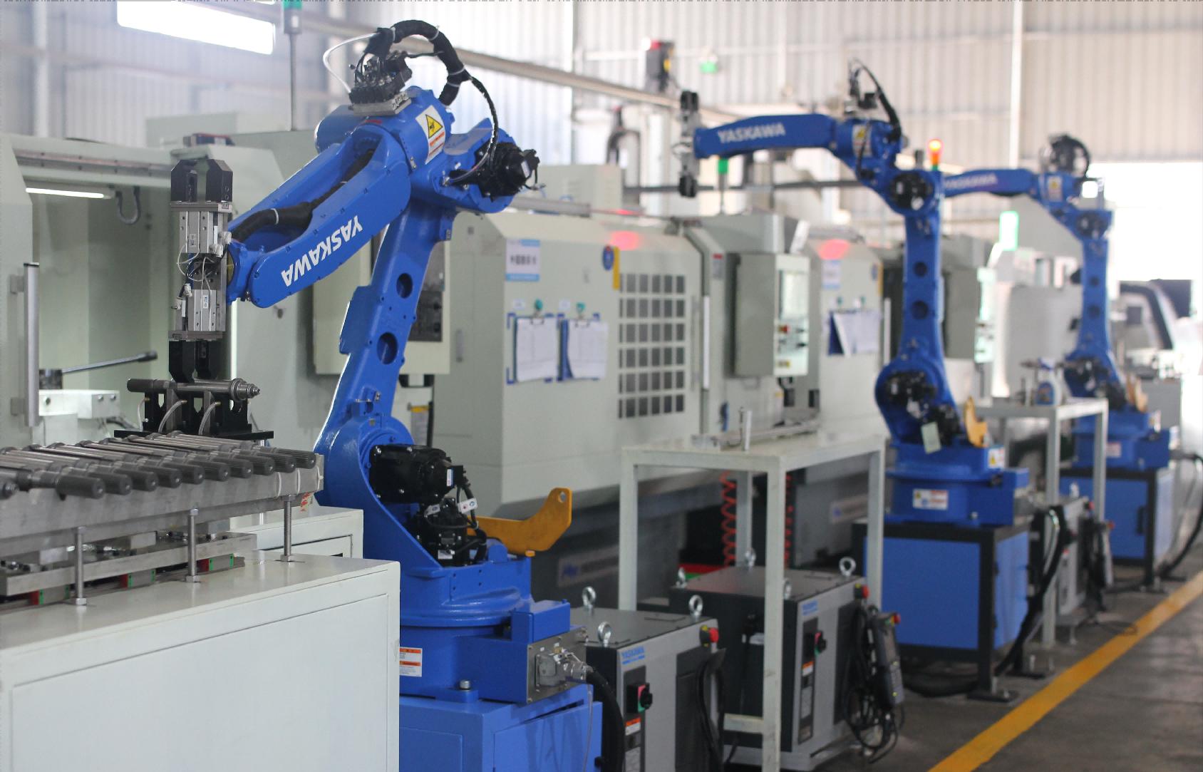 Yuanbang automated shaft production line